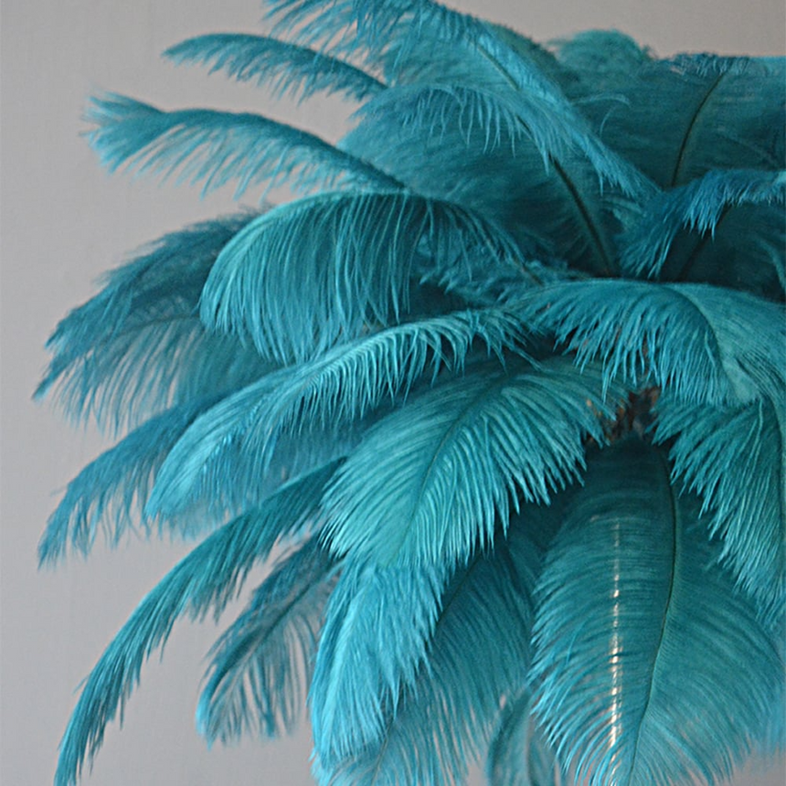 Aurelia Feather Table Lamp Warm Ambient Light