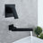Wall mounted bathroom faucet for small bathroom spaces
