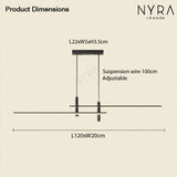 Vellaro Two Light Chandelier - Additional View 2