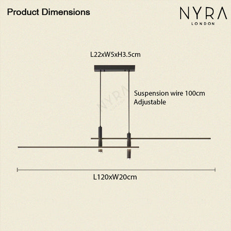 Vellaro Two Light Chandelier - Additional View 2