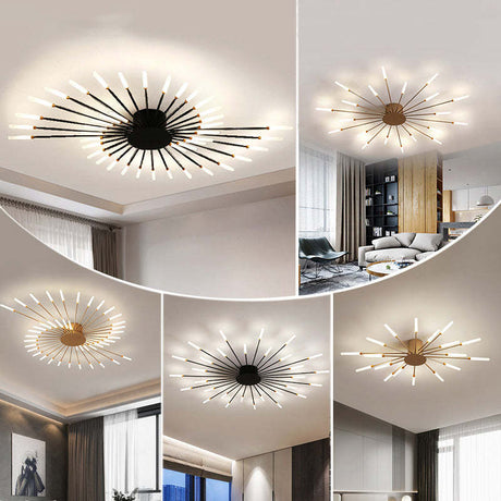 Modern Ceiling Lamp for Rooms 10-15 Square Meters