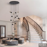 Clear Glass Chandelier LED Bulb Illumination
