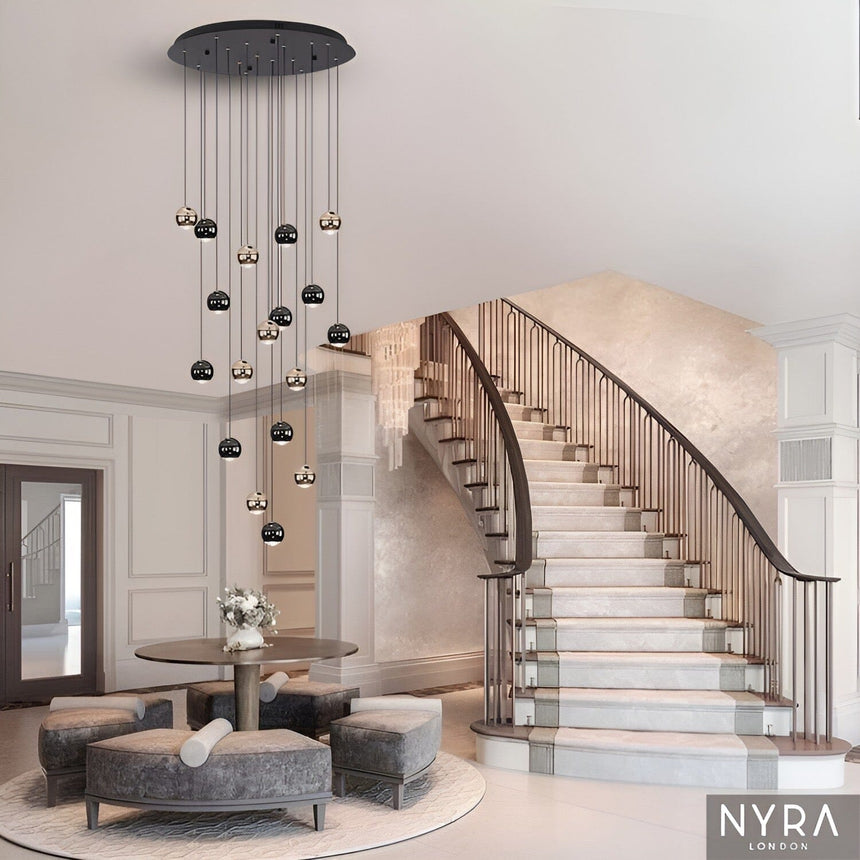 Clear Glass Chandelier LED Bulb Illumination