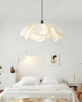 Aurelia Petal Layer Pendant Light for bedroom soft glow - OpalDwell