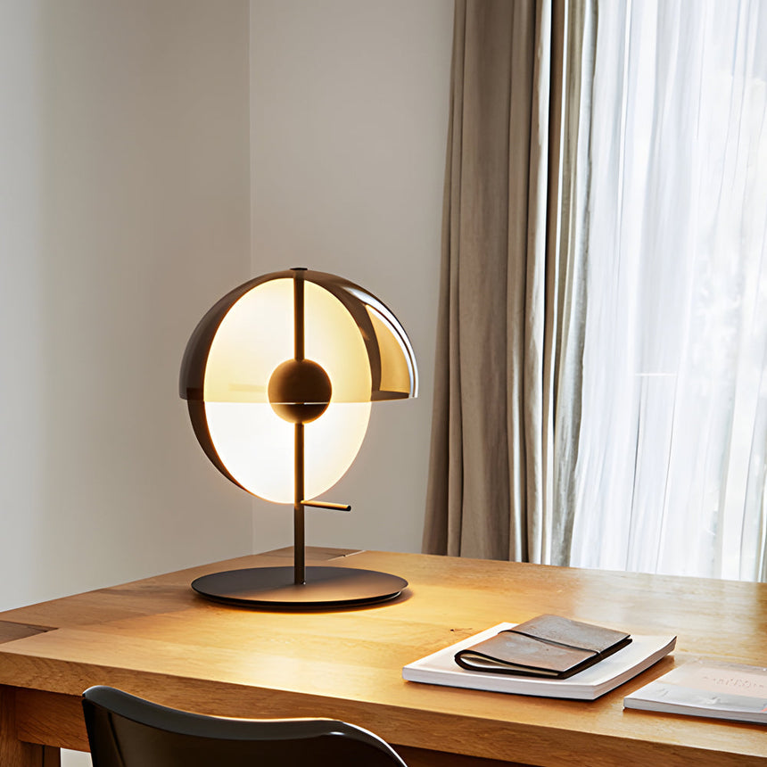 Diffused light table lamp for bedroom