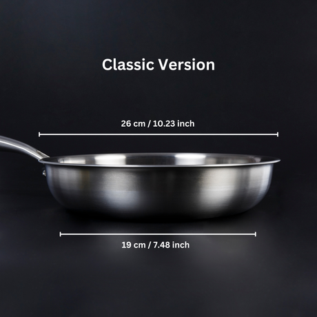 Titanium Pan for Gas Stove Cooking OpalDwell