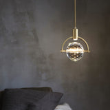 Ring shaped LED pendant lamp for dining room