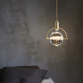 Ring shaped LED pendant lamp for dining room