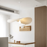 Rowan fabric pendant light full view