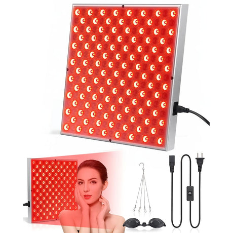 SolaraLift red and near-infrared light device horizontal positioning view