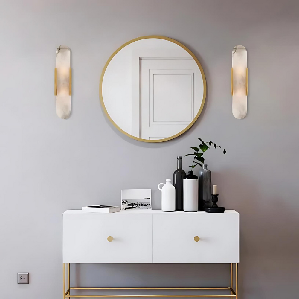 Marble Wall Sconce LED for Hallway