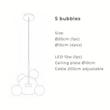 Chandelier with Warm White LED Light Option