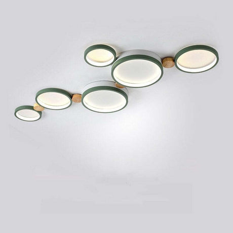 White Ceiling Light for Hallway Accent Decor