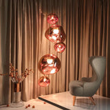 Glass Pendant Light Contemporary Silhouette