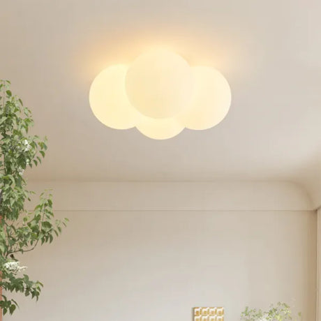 Cloud-Inspired LED Ceiling Light for Living Room