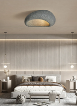 Ceiling light with warm ambient glow for bedroom