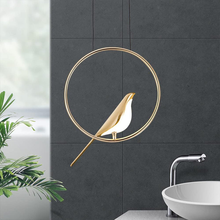 Circular Pendant Light Home Decor