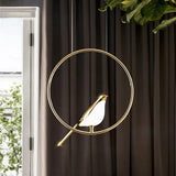 Bird Motif Pendant Light for Dining Room