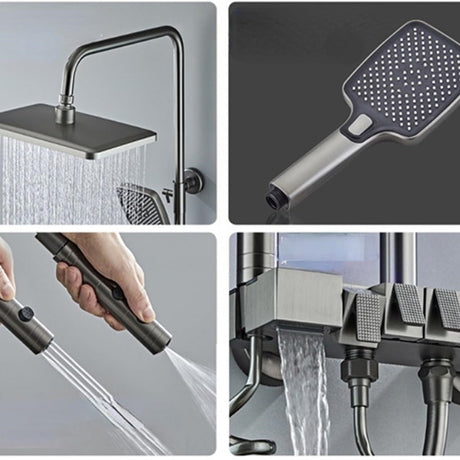 Rain Shower Head Detail View