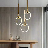 Nordic Minimal Scandinavian Metal Pendant Light – Hero View - OroDwell