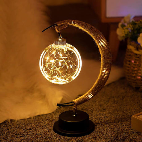 Enchanted Moon Glass Pendant Light – moon design | OroDwell