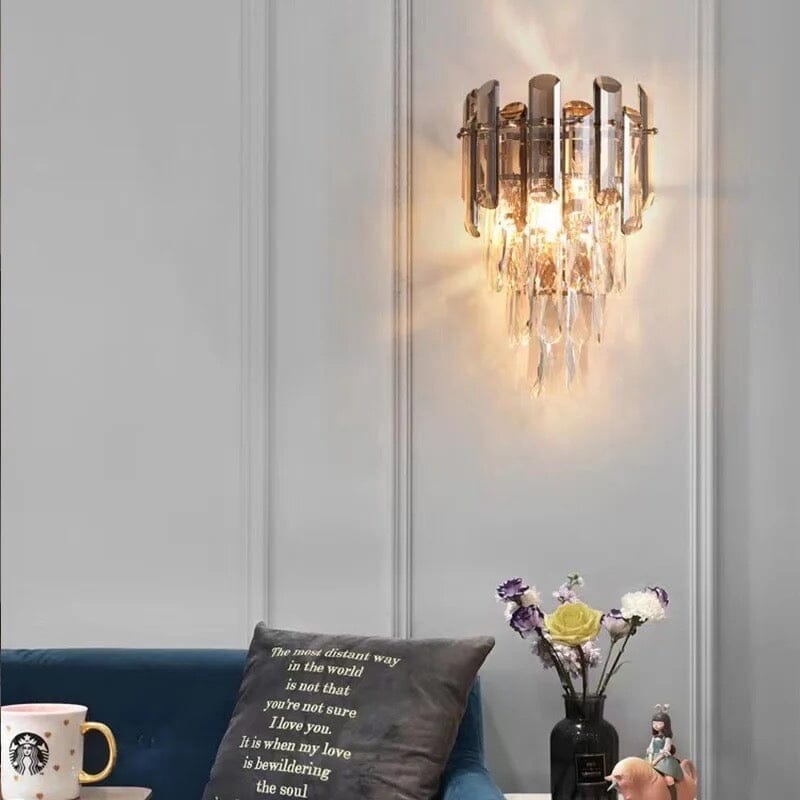 Crystal Wall Lamp for Home Decor Enthusiasts