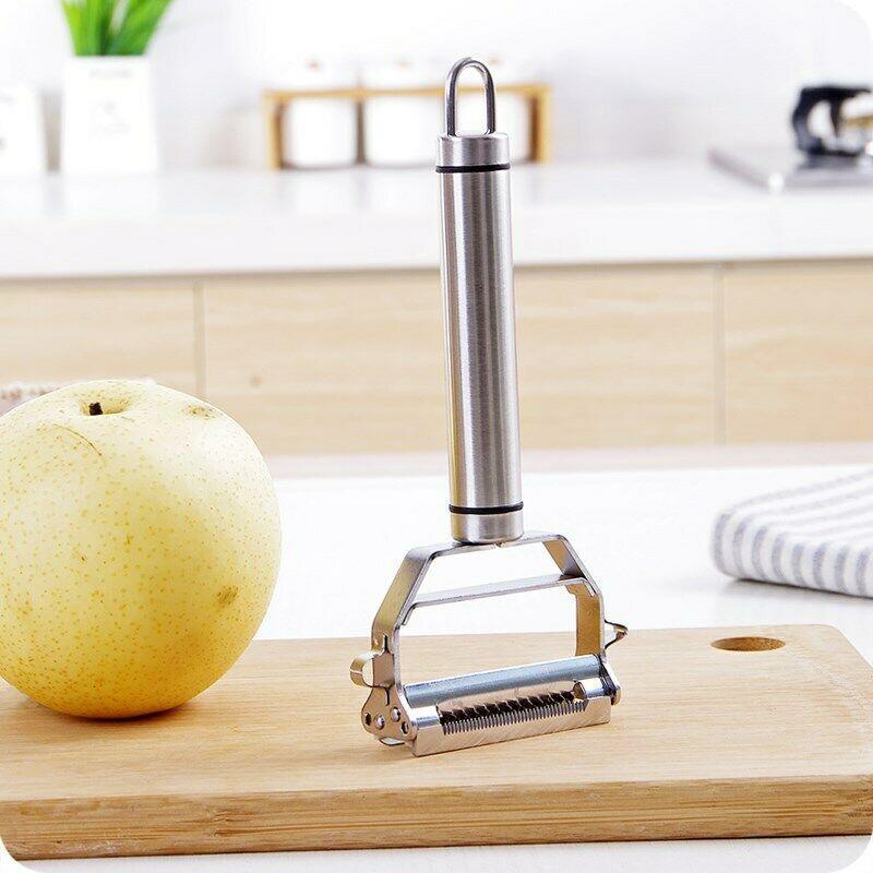 NovaPeel Dual-Blade Peeler for Easy Julienne Slicing