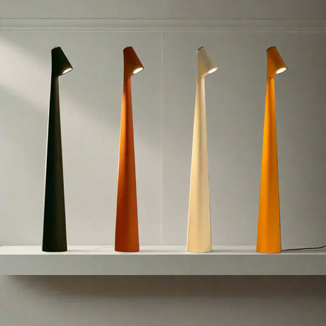 Metal mood lamp LED warm ambient glow for dining room