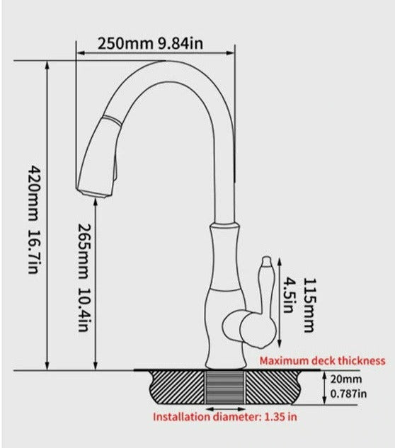 Durable Kitchen Faucet for Modern Homes