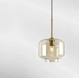 Glass Pendant Light for Hallway Accent Decor