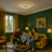 Nordic LED Ceiling Light Close Up