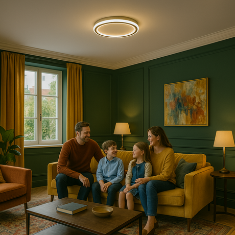 Nordic LED Ceiling Light Close Up