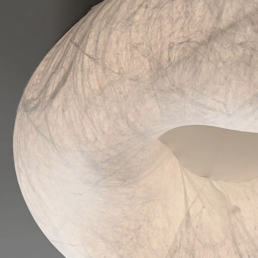 LED Iron Pendant Light Natural Warm Glow