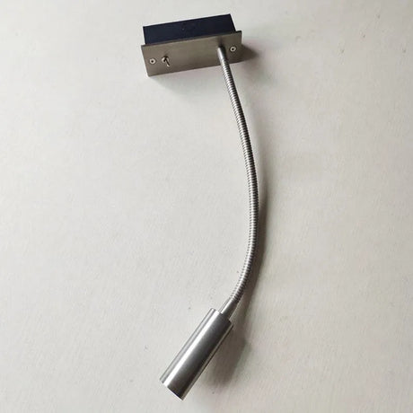 Wall-mounted LED lamp gold finish for reading area