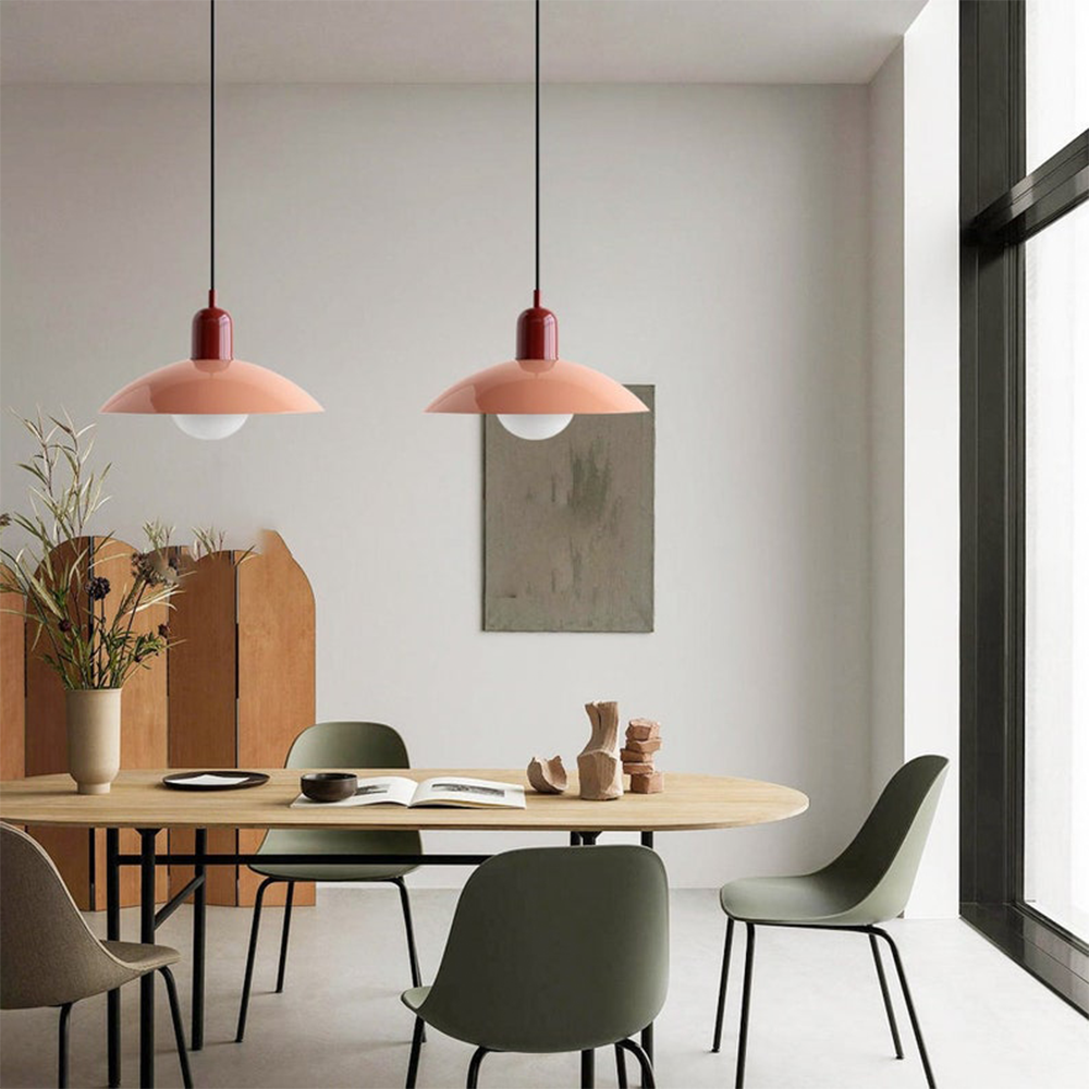Pendant Light - Iron and Glass Macaron-Style Design | OroDwell