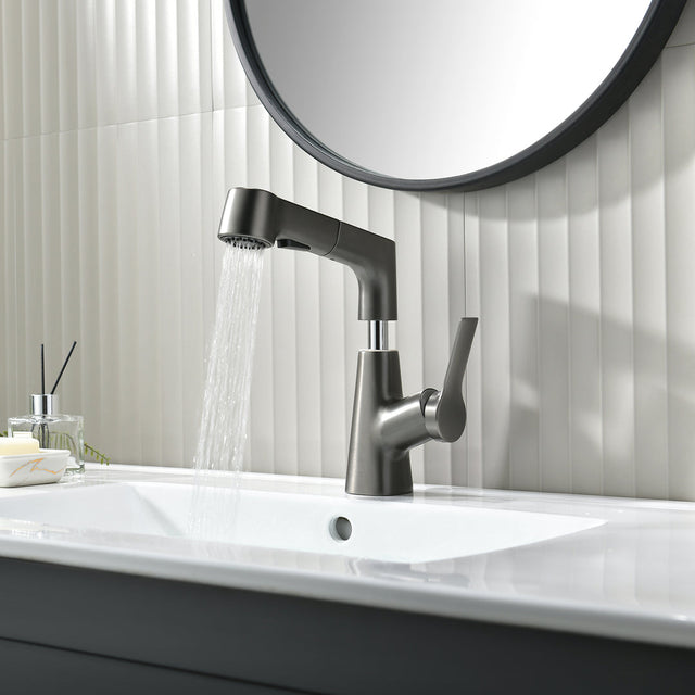 Tavero Single-Hole Swivel Kitchen Faucet