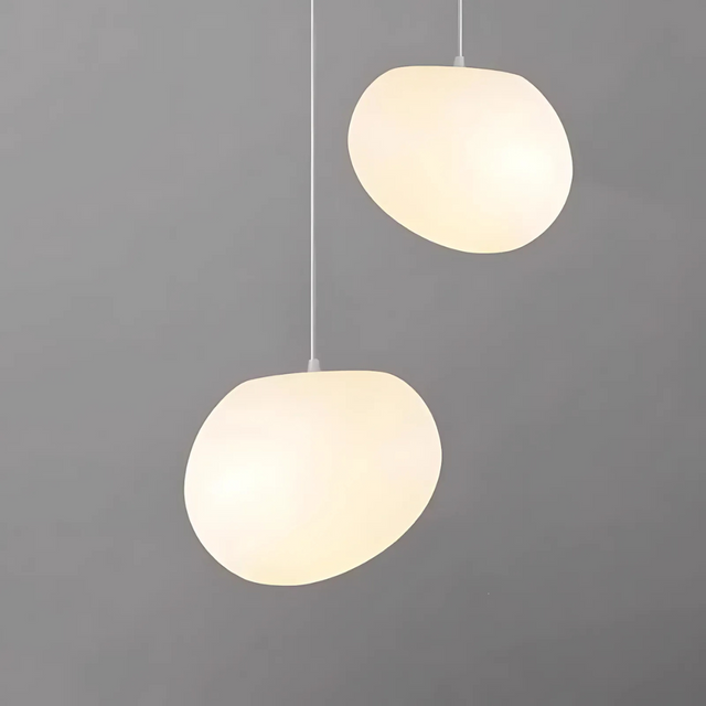 Metal Pendant Light LED Square Design for Living Room