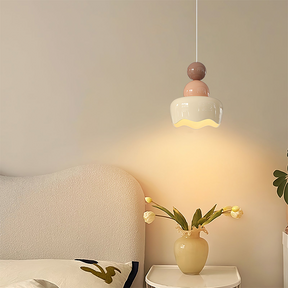Resin Pendant Light for Cozy Living Room