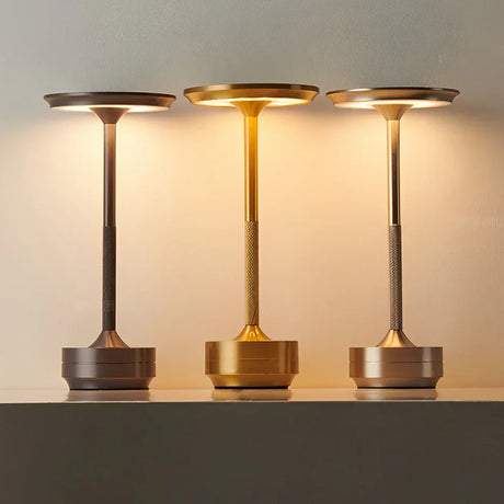 Touch dimmer LED lamp for dining table accent