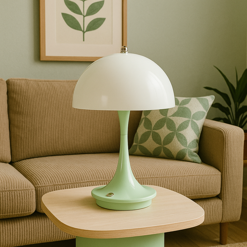 Portable table lamp for living room decor