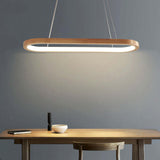 Pendant Lamp Installed Above Dining Table