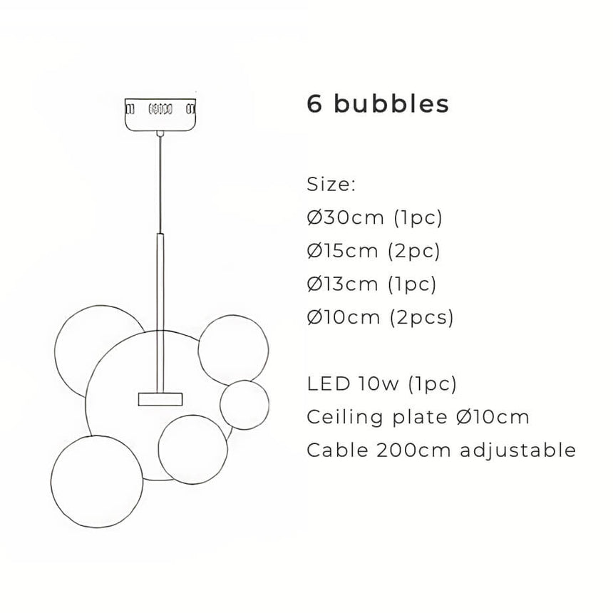 Snowball Chandelier for Dining Room Ceiling