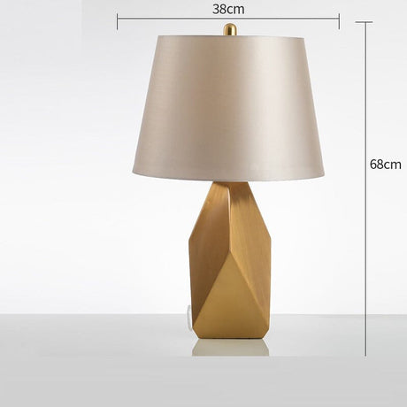 Handcrafted goose-inspired table lamp fixture