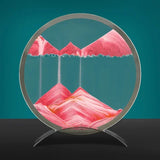 Acrylic glass sand lamp for living room