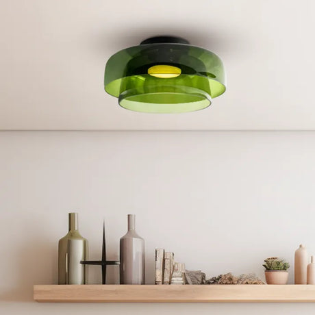 Keiora Nordic Glass Ceiling Lamp | Medieval Charm Lighting