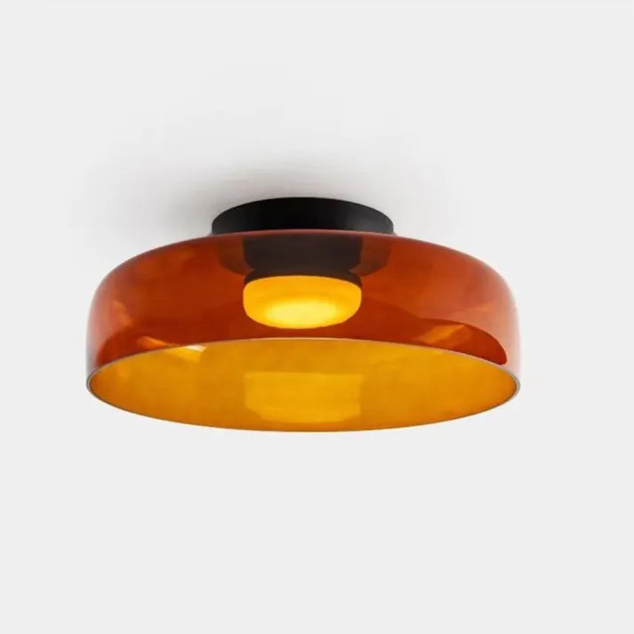 Keiora Nordic Glass Ceiling Lamp | Medieval Charm Lighting
