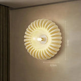Lyria Resin Wall Lamp – ambient lighting design for bedroom and hallway | OroDwell