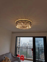 Tavian Grey Crystal Chandelier - Additional View 6