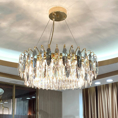 Aurelia Crystal Chandelier Detail Design