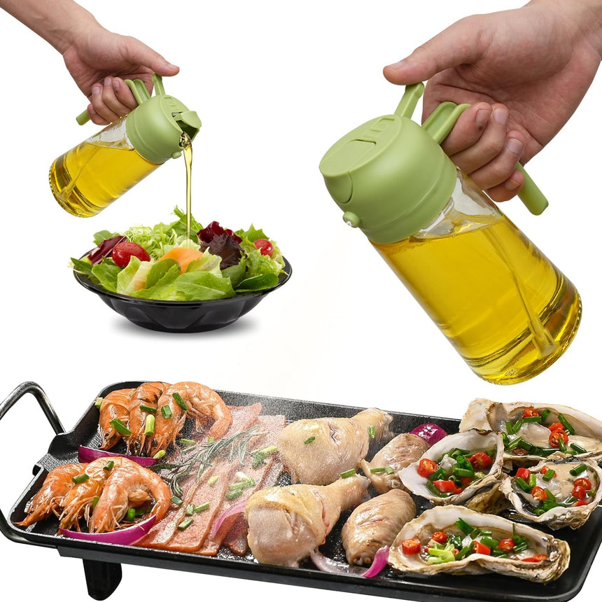 Glass Oil Sprayer Bottle For Vinegar And Soy Sauce - OpalDwell